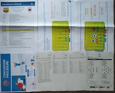 Countdown Lineups UEFA Champions League 19.9.2023 FC Barcelona Royal Antwerp # 2