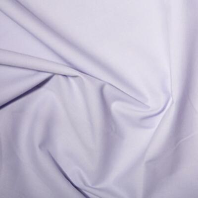Uni Polycotton Kleid Handarbeit Popeline Stoff Material-FLIEDER