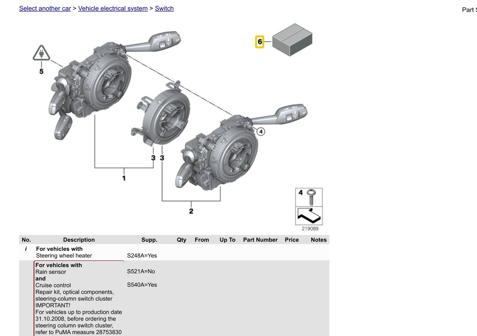 BMW M3 X1 Z4 Roadster M3 CRT E81 E82 E84 E87 E88 Repair Kit 