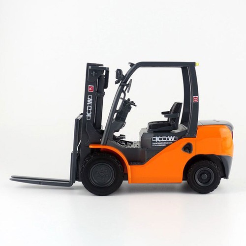 Forklift Truck 1:20 Diecast Construction Vehicle Toys Turning Wheel Boys Gifts - Picture 11 of 14