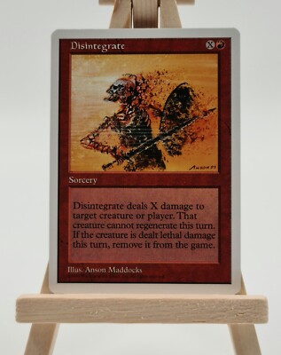 Disintegrate Fifth Edition (5ED) Magic Karte MTG (Zersetzung)