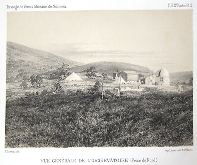 1874 Noumea New Caledonia observatory French transit of Venus survey mission