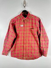 Pendleton Mens Pure Virgin Wool Plaid Multicolor Long Sleeve Shirt Sz M 21x28.5