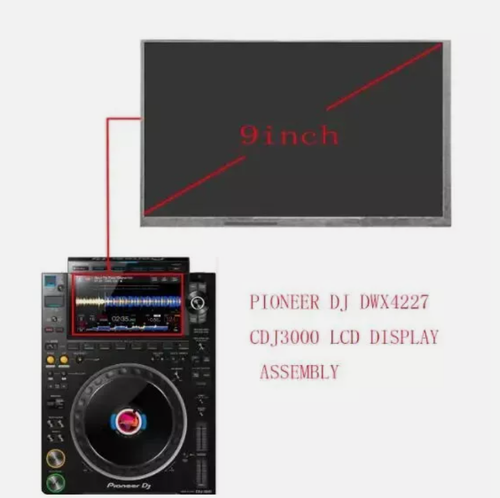 Schermo Display LCD per PIONEER DJ DWX4227 CDJ3000 CDJ-3000 Riparazione Sostituzione - Foto 1 di 2