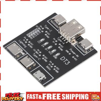 DT3 USB Cable Tester USB Type-C Data Cable Inspection Board for IPhone Android S