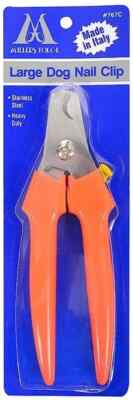 Miller Forge #767C Large Nail Clipper for Dogs, Orange Handle Heavy Duty