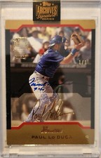 Paul Lo Duca 2022 Topps Archives Signature Series 1/1