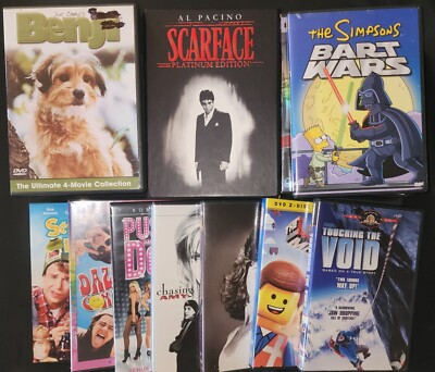 DVD Collection. CHOOSE YOUR MOVIES! Lots of Titles!!  Buy 3 Get 1 Free!!!