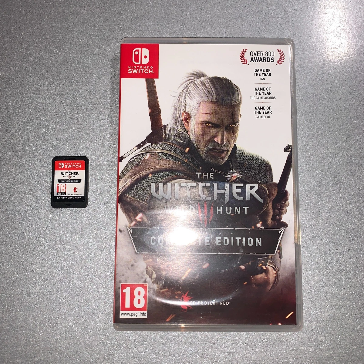 Witcher 3 best sale complete edition switch