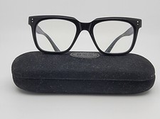 See Eyewear 5640 C1 Black Handmade Eyeglasses Frame w/ Case Japan 49-19-145