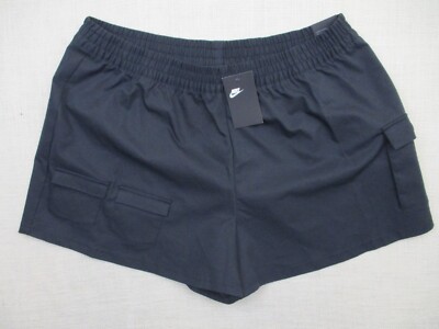 Nike DH3026-010 Sportswear Women's Plus Size Black Swoosh