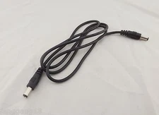 CCTV DC Power 5.5 x 2.5mm Male To Male M/M Connector Extension Cord Cable 3FT 1m