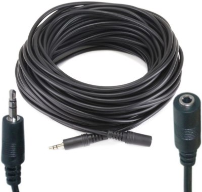 50ft long 1/8''Stereo Male~Female Extension Audio/Headphone/ /MP3 Cable/Cord