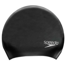 Speedo 8061680001 Unisex Long Hair Swim Cap - Black
