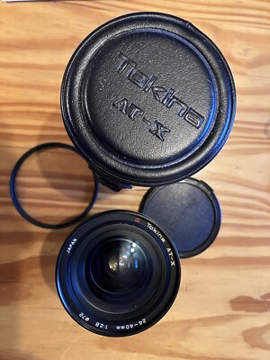 Tokina AT-X 24-40mm F2.8 with Nikon Mount