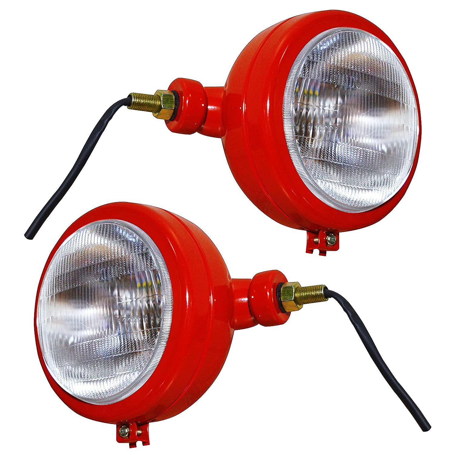 IH Tractor B250 B275 B414 B444 Apsmotiv Red Headlights set Assemblies ...