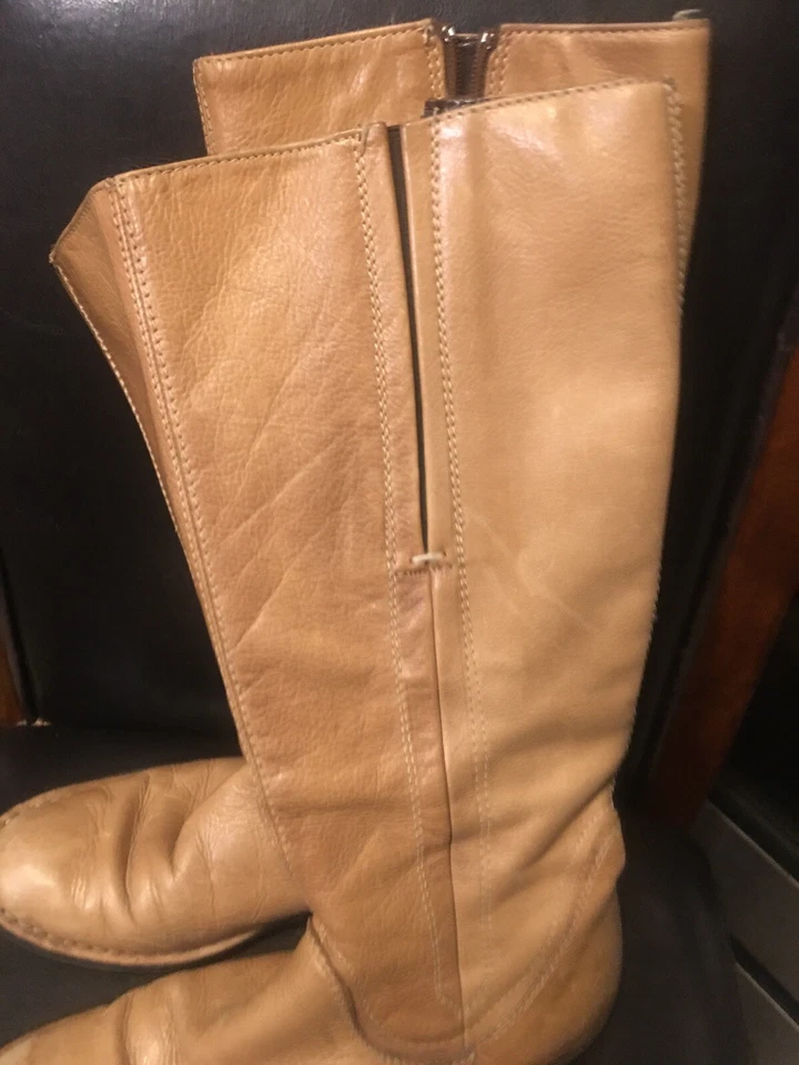 Chaco Credence Tall Vibram Nurl Womens Brown Leather  Boots US 6 - Image 4 of 4