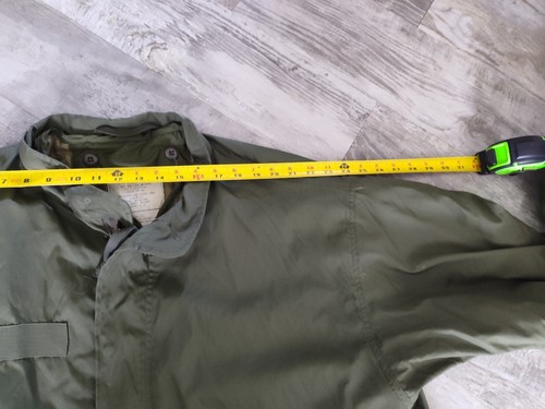 VTG 70s M65 Fishtail Parka Extreme Cold Weather Liner No Hood Size L/XL Military - Picture 16 of 23