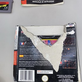 Donkey Kong Game Boy Advance NES classics GBA CIB damaged box 
