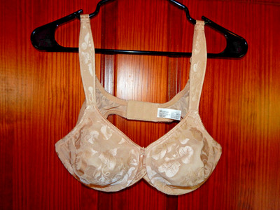 WACOAL AWARENESS SEAMLESS FULL BRA, CLOTH LINING, UNDERWIRE, SIZE 38 C, 85567
