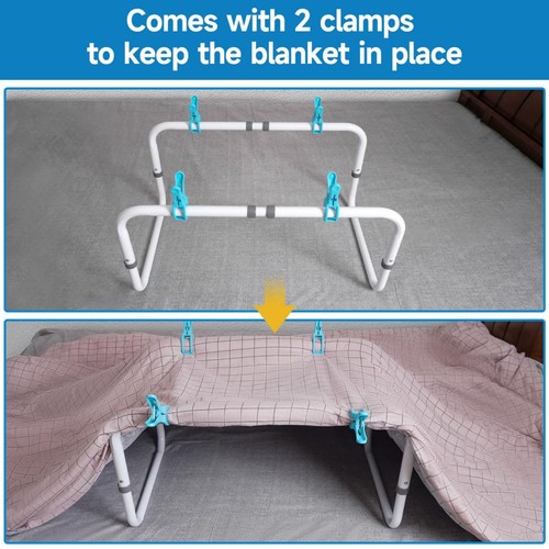 .Blanket Lifter For Feet Sheet Riser Height Adjustable Relieve Pressure - Picture 4 of 12