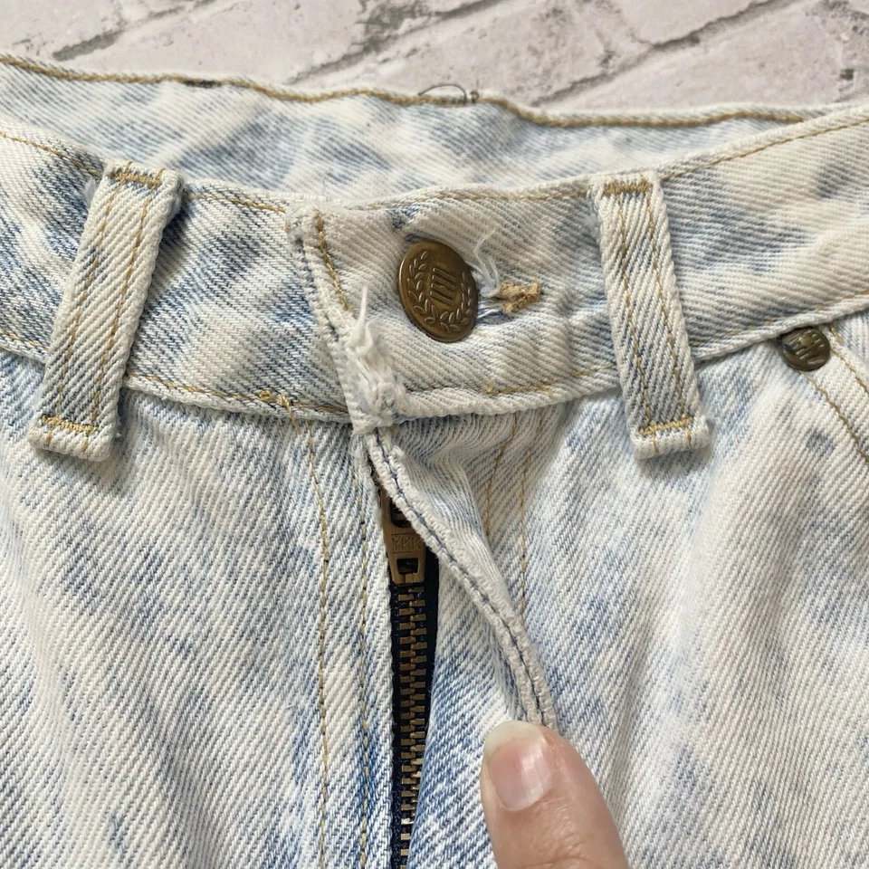 Vintage Acid Wash Gitano High Waisted 1980s Jeans - Image 4 of 4