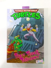 NECA Ultimate Train Conductor Track Takedown Shredder TMNT NYCC 2025 Cartoon