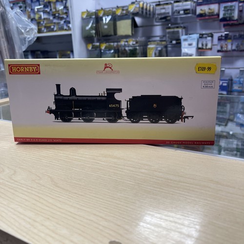 Hornby R3381 BR Class J15 Dampflok 65475 in BR schwarzer Lackierung - DCC ready | Zustand: New