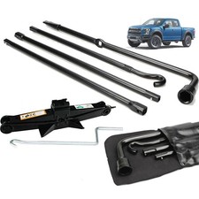  Spare Tire Tool Kit and 2 Ton Scissor Jack for Ford F150 2004 to 2014 OEM 