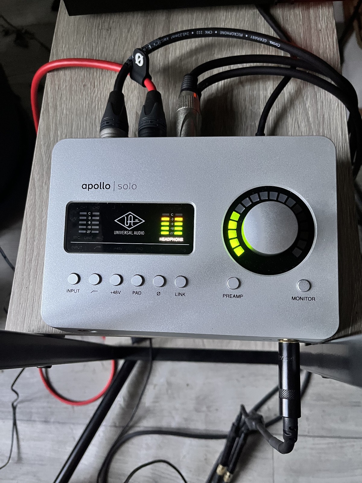 Universal Audio Apollo Solo TB3 Heritage Ed interface audio premium pour mixage précis