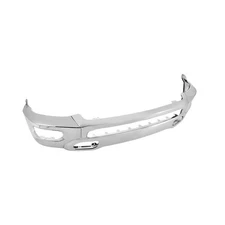 Chrome Steel Front Bumper Cover Face Bar For 2019-2024 RAM 1500 Upgraded