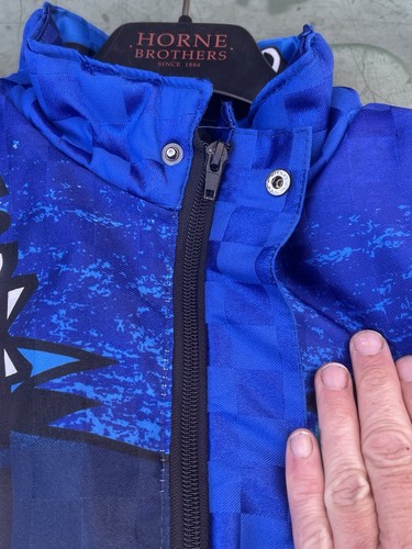 GENUINE WULFSPORT MOONSTRIKE MOTOCROSS OVER JACKET*BLUE*SIZE MEDIUM*LOOKS GREAT* - Picture 12 of 16