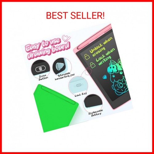 3 Pack LCD Writing Tablet, Colorful Toddler Drawing Tablet Doodle Board for Kids - Picture 2 of 2