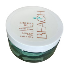 Bath  Body Works At the Beach Shower Jelly Gel Aloe Body Wash, 8 oz jar