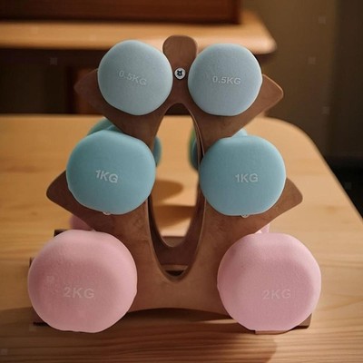 Dumbbell Rack Ein Rahmen Dumbbell Stand Gewicht Organizer Stabil 3 Schichten