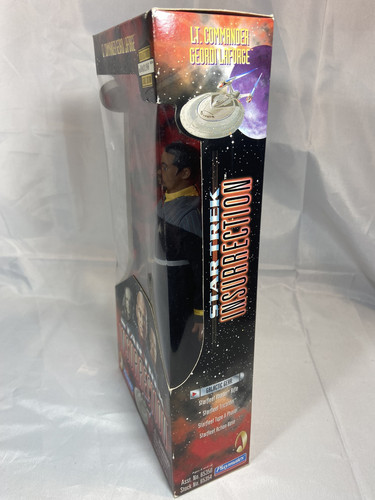 Star Trek Insurrection 9" Action Figure Lt Co Geordi LaForge 1998 Playmates - Picture 5 of 12