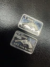 .999 Silver 1 Gram Bars (2 Grams Total)