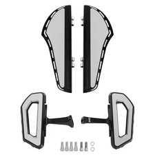 Driver & Passenger Footboards Floorboards Kit Fit For Harley Road Glide 2000-25