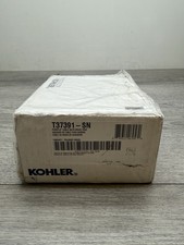 Kohler K-T37391-SN Pureflo Bath Drain and Overflow Trim Kit Nickel Scratches