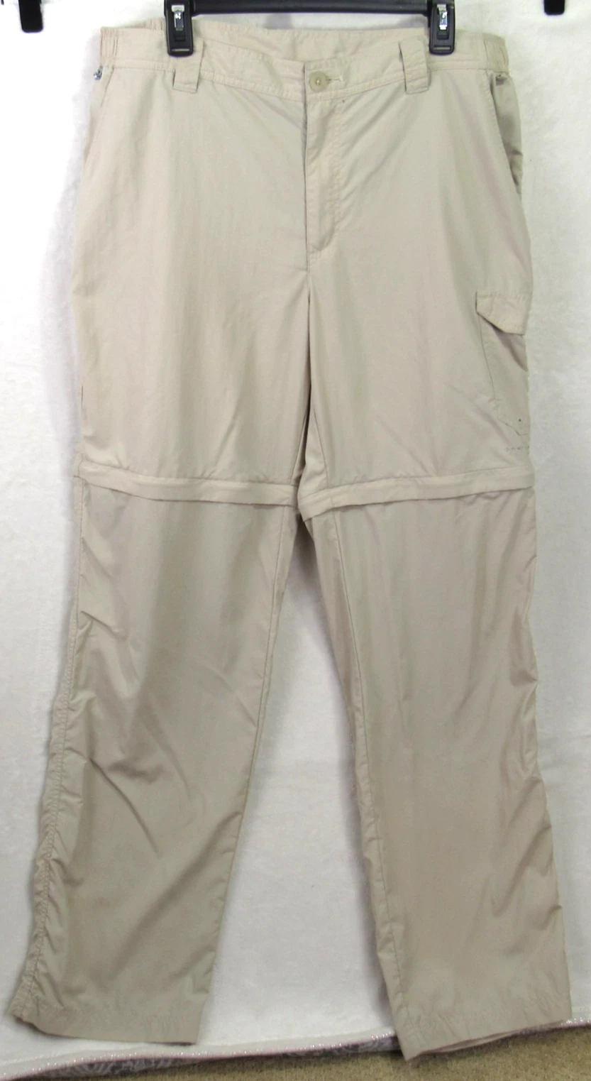 Columbia Omni-Shade PFG Convertible Fishing Pants Mens Size 38/34 Khaki Beige
Opens in a new window 