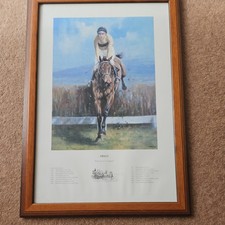 Framed Print Arkle Portrait Of A Legend