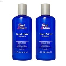 2 Pack Tend Skin Razor Bump Ingrown Hair Solution 4oz Improves Razor Irritation