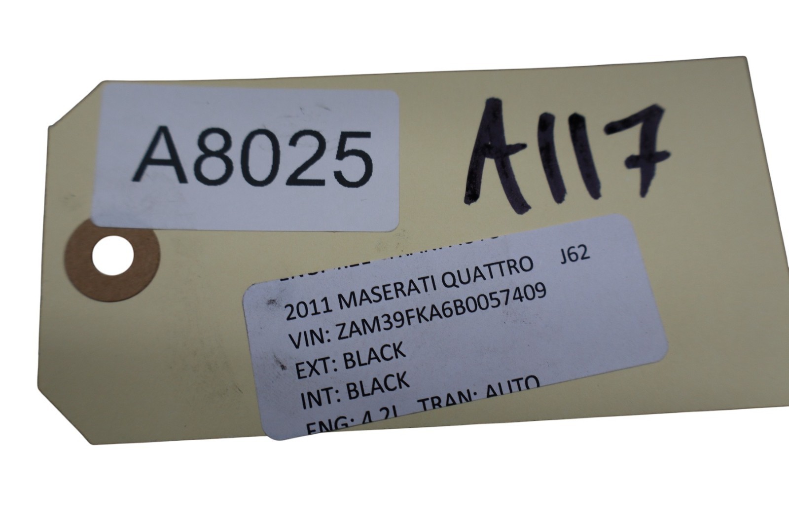 Maserati Quattroporte 2002-2019 Secondary air pump Black