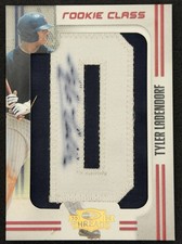 Tyler Ladendorf 2008 Donruss Threads Auto Minnesota Twins Letter 