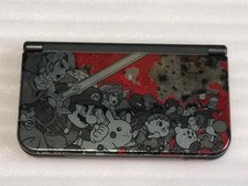 Nintendo New 3DS LL Smash Bros Edition Red Black Console Tested Working JP