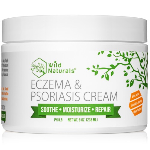 Wild Naturals Eczema & Psoriasis Cream | Dry Itchy Skin Relief, No Steroids - Picture 10 of 10