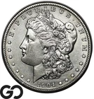 1904-S Morgan Silver Dollar, Very Scarce This Nice, Choice AU Key Date