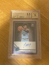 2019-20 Donruss Optic Ja Morant Rated Rookie Purple Stars FOTL RC Auto #36/49