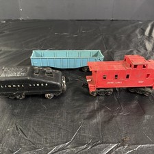 Lionel Train Lot Freight Caboose Coal