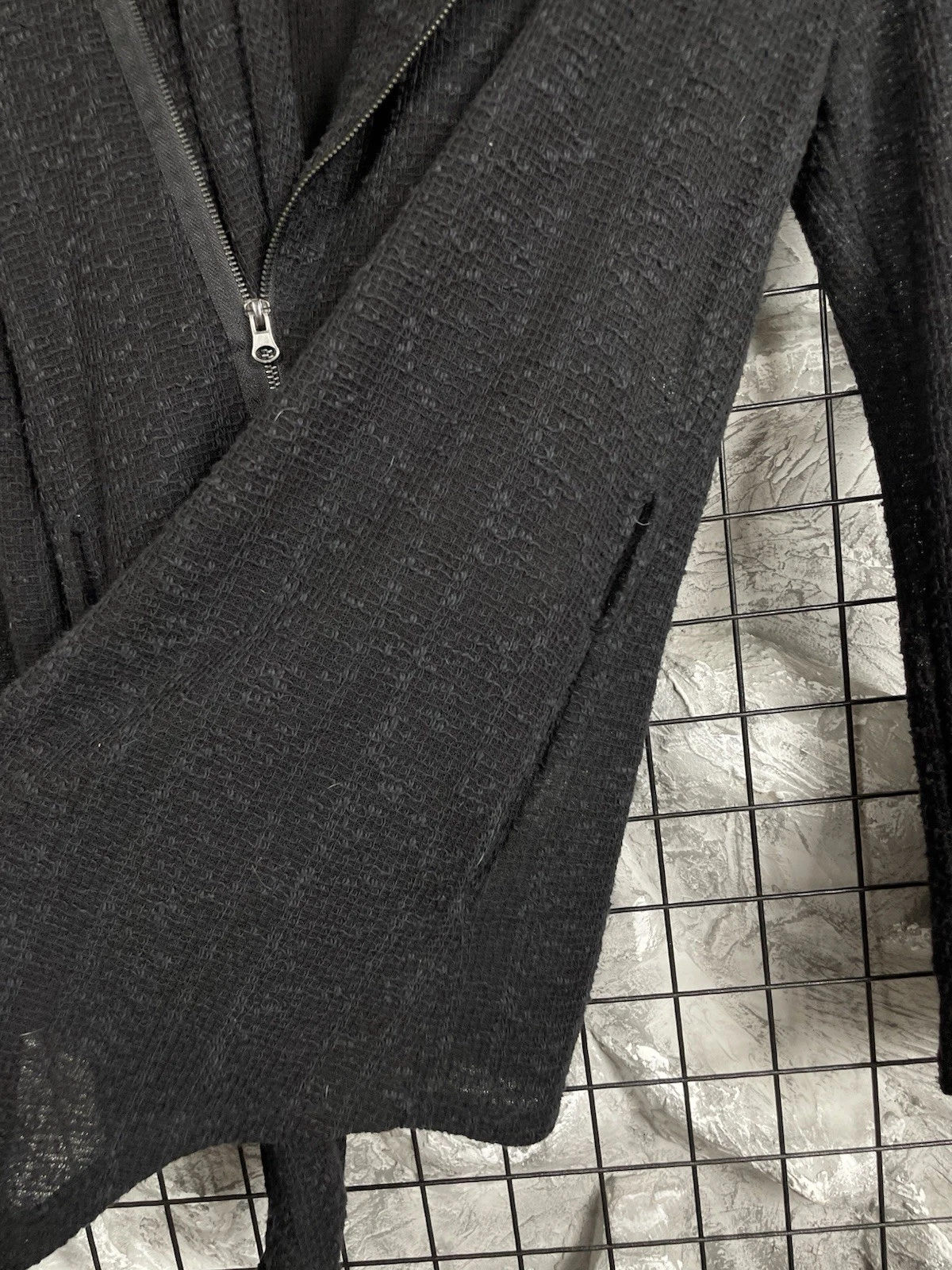 Jackrose Japanese Brand Assymetrical Avantgarde Zip Jacket Siz M Rick Owens Vibe image 7